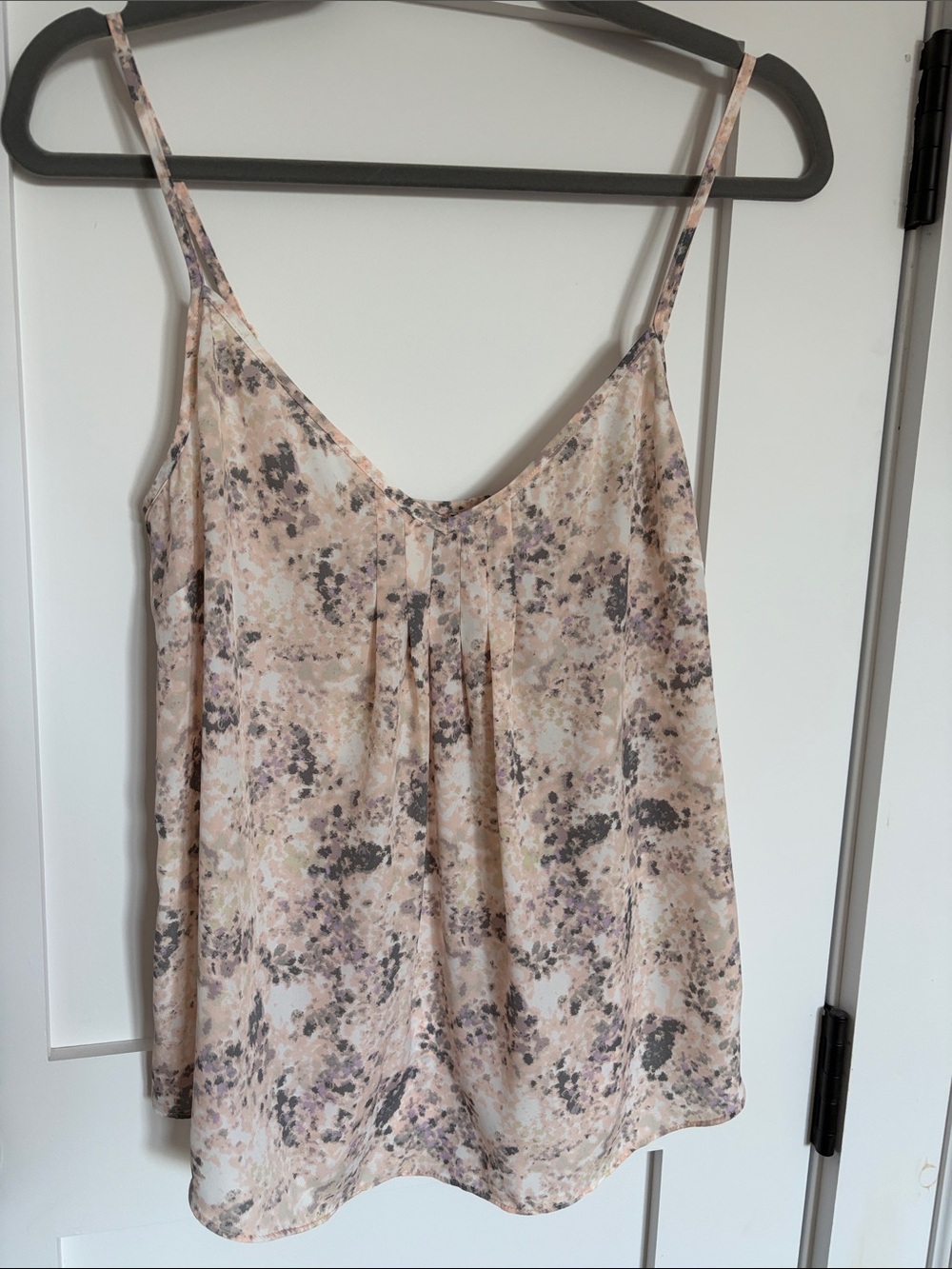 Talula Blush Floral Print Spaghetti Strap Cami Tank